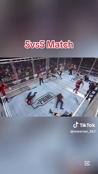 Exciting 5vs5 WWE Match Highlights with Top Champions