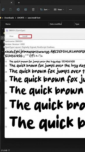 How to Add Fonts or Install Fonts in Windows