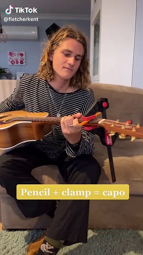 DIY Guitar Capo Made from a Pencil | Step-by-Step Guide