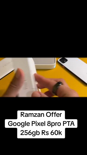 Google Pixel 8 Pro PTA Approved Offered at Rs 60k
