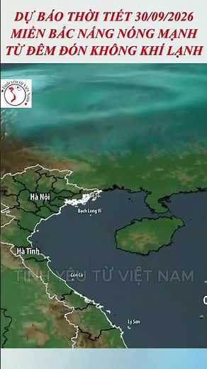 Weather Forecast 09/30/2026 | Intense heat in the North, cold front arriving at night.