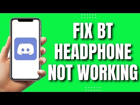 How To Fix Bluetooth Headphones Not Working In Discord (Easy Tutorial)