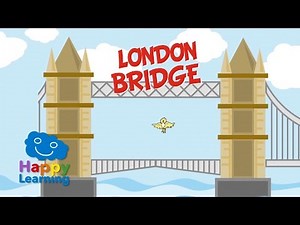 London Bridge is Falling Down | Nursery Rhymes With Lyrics for Kids