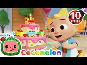 JJ's Train Birthday Party 🎂🥳 | Play Time with Cody and JJ! | CoComelon Songs for Kids