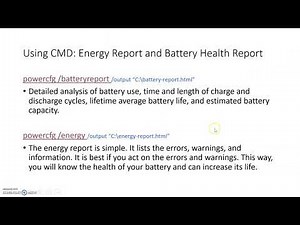 CMD Prompt Tool Tip: powercfg