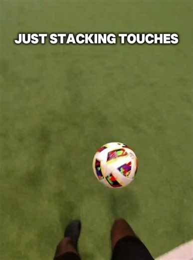 Straight into 2 touch challenge #ballmastery