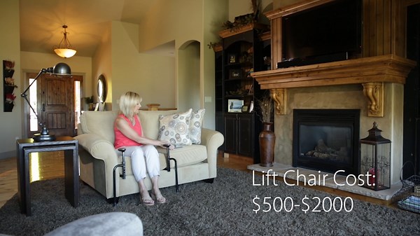 Stander Heavy Duty EZ Stand-N-Go, Bariatric Chair Lift Assist for Elderly, Grab Bar Standing Handle for Seniors, Daily Living Mobility Aid