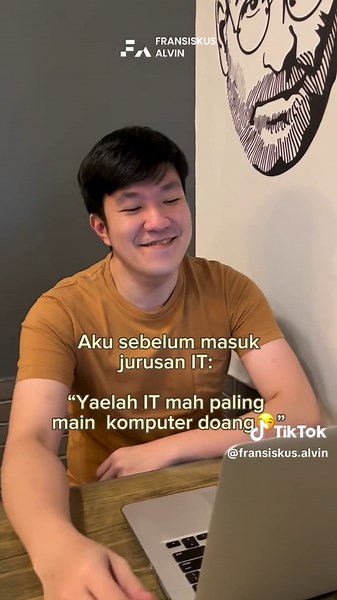 IT mah gampang, cuman main komputer doang🤓 #anakit #programmer #pemrograman