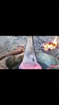 Satisfying Axe Forging ASMR 🛠️