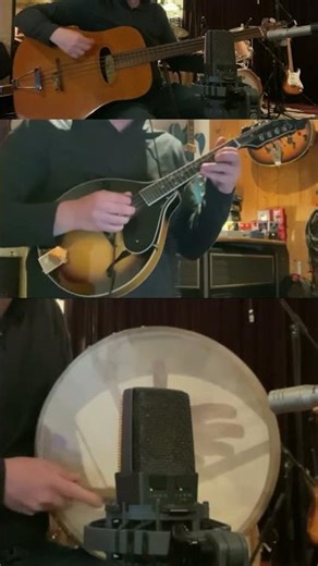 mandolin + bass + bodhran groove 🔥