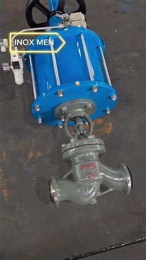 MỘT ACTUATOR LẮP CHO NHIỀU LOẠI VAN THÉP RÈN, THÉP ĐÚC, INOX#inoxmen #van_điều_khiển #van_tuyến_tính