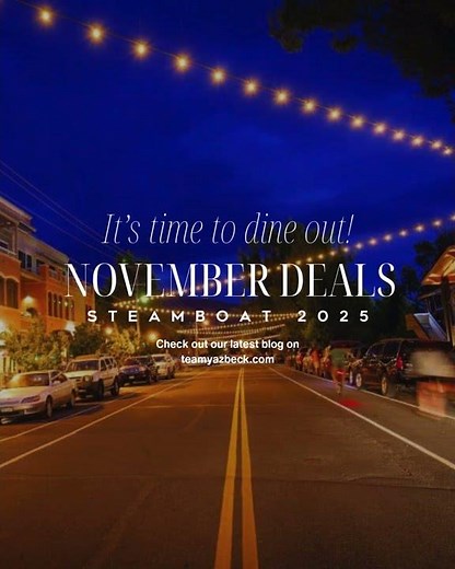 November Dining Deals in Downtown Steamboat Springs
