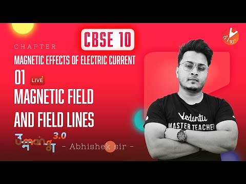 Magnetic Effects of Electric Current L-1[Magnetic Field and Field Lines] CBSE Class10 Physics |Term2