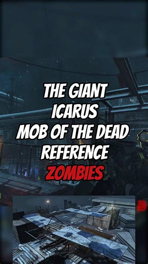 *ICARUS* Did you guys notice this Mob of the Dead reference on The Giant map in #BO3 #Zombies? 👀
