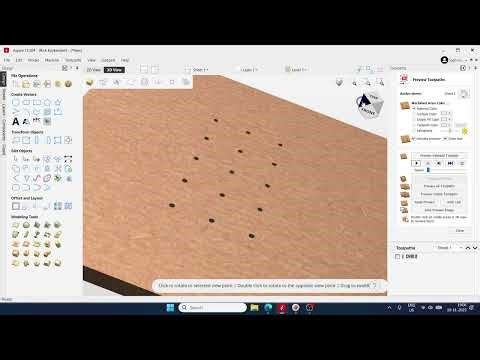 Aspire Tutorial Part 17 | Drill Toolpath Full Explanation in Detail | Digital Effect