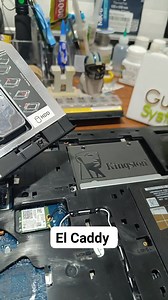 El Caddy remplaza la unidad de Cd para tener más almacenamiento por medio de un disco mecánico . #tecnologia #tecnicos #computer #parati #fypシ゚ | Guayacan System