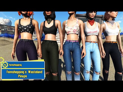 Femshepping's Wasteland Pinups (CBBE Bodyslide and Vanilla)