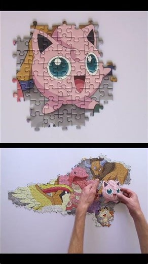 Ravensburger 5000-Piece Pokémon Puzzle — Neutral Section Complete! ⚪️