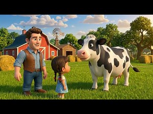 Happy Farmer's Day on the Farm | Kids Learn Farming & Agriculture