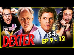 DEXTER SEASON 4 Episode 9, 10, 11 & 12 REACTION! Michael C. Hall, John Lithgow | Dexter Resurrection
