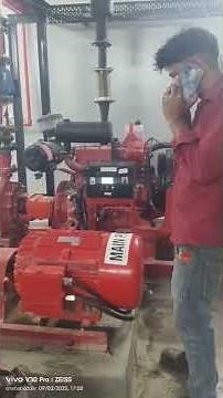 Fire DG Pump Room Testing & Demo Diesel Engine Fire Pump System .Guidelines #dgpump #firepump #sewp