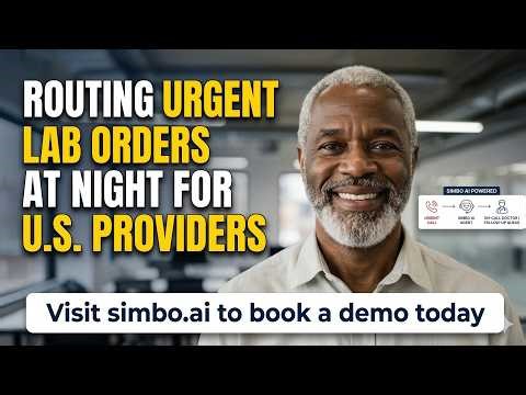 Routing urgent lab orders at night for U.S. providers