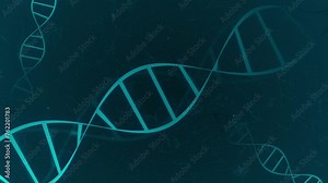 Dynamic particles form a mesmerizing DNA double helix. A digital exploration of the human genome for cutting-edge medical and biological research.