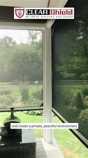 Clear Shield Zip Screen | Mosquito Net for Balcony & Windows | Premium Protection #exteriordesign