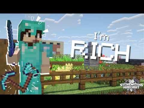 Full Diamond! 💎 Minecraft Stoneworks EP. 2