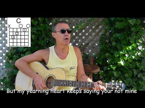 Crazy Arms with lyrics/chords - Easy Old Country Song - C82