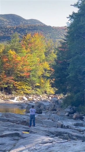 UNGLAUBLICH 🤯 Herbstparadies am Kancamagus Highway 🍁🏔️