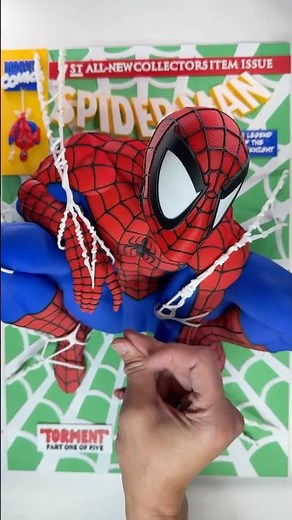 Turning My Childhood Spider-Man Comic into a 3D Print! #3dprinting #spiderman #shorts