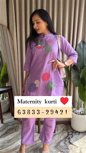 2704_Maternity Kurti#shorts #maternity #kurthi #maternitykurti #kalpanafeedingkurtis #feedingkurthi