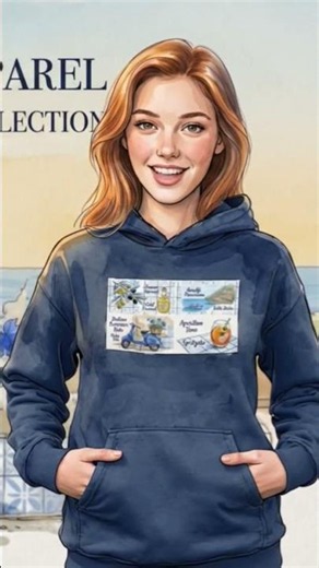 "This hoodie makes me feel like I'm in Positano every day ☀️"