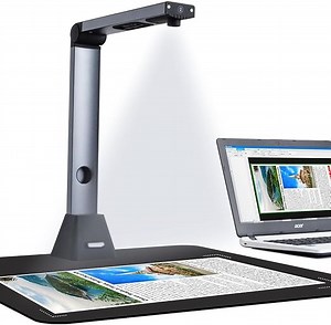 Dokumentenkamera X3, Tragbarer High Definition Dokumentenscanner, Aufnahme bis Größe A3, Mehrsprachige OCR, Englische Artikelerkennung, USB, SDK & Twain, Leistungsstarke Software