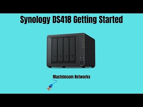 Synology DS418 Getting Started