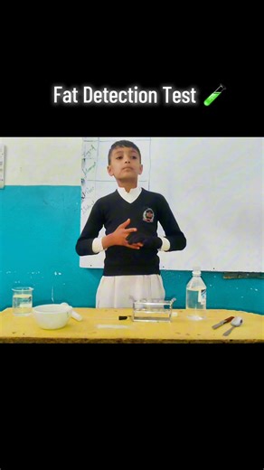 Conducting a Fat Detection Test in Food