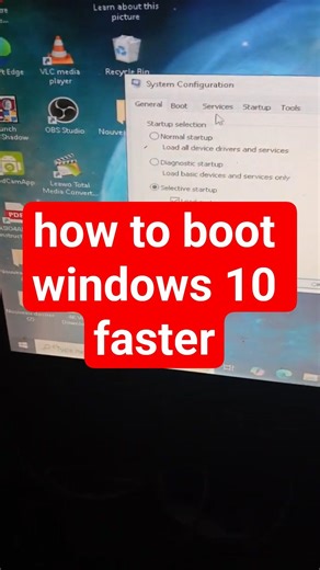 how to boot windows 10 faster #windows10