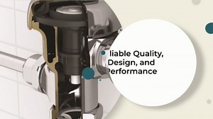 Sloan Regal 111 Exposed Manual Water Closet Flushometer, 1.28 GPF Manual Flush Valve - Single Flush, Fixture Connection Top Spud, Diaphragm Valve, Polished Chrome Finish, 3080050