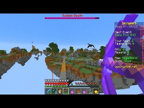 Minecraft 100 PLAYER MEGA SKY WARS #1 with Vikkstar