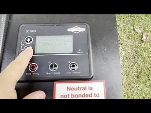 Viewing the Serial Settings of a GC-1030 Series Controller for genmon