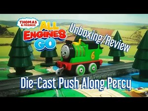 All Engines Go! Die-Cast Push Along Percy || Unboxing || Dieselworks123