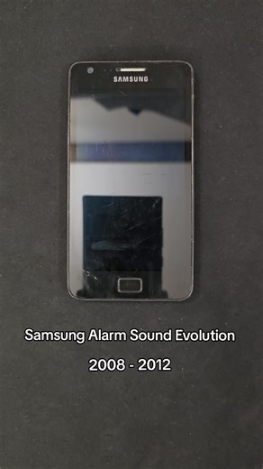 Evolución del sonido de alarma de Samsung