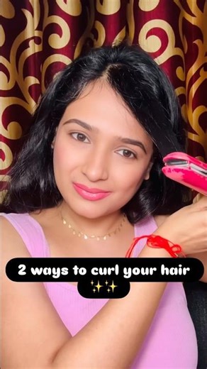 2 Ways To Curl With A Curling Iron #hairstyles #curlingiron #curls #hairtutorial