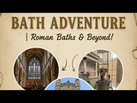 📍Exploring The Roman Baths 🛁 | My First UK Travel Vlog | Hidden Gem of Bath City 🇬🇧 #uk #roman #bath