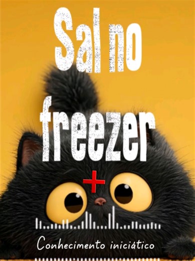 Sal no freezer conhecimento iniciático. #sal #magia #despertarespiritual #despertar #ritual