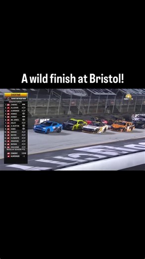 Nascar Pod on Instagram: "Looking back at the finish of the 2021 Xfinity race at Bristol! 💥 #nascar #nascarracing #nascarrace #nascarxfinityseries #xfinityseries #bristol #bristolmotorspeedway #itsbristolbaby #nascarthrowback #nascarfan #nascardriver #nascarpod"