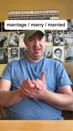 3.9K views · 201 reactions | ASL sign for wedding, marriage, marry, married, and divorce / Learn ASL #wedding #marriage #marry #married #Divorce #asl #deaf | American Sign Language Tutoring with Sean McCauley | Facebook