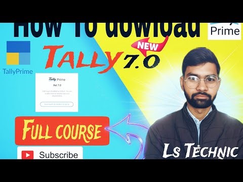 How to Download and Install TallyPrime 7.0/Latest Version | Step-by-Step Guide (Hindi)
