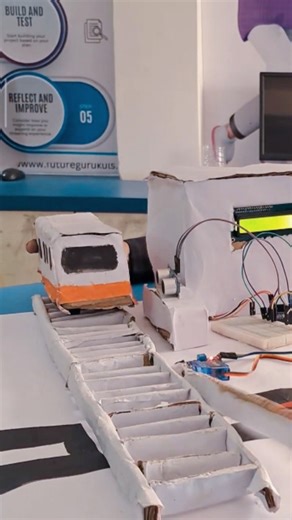 IoTVerse Edutech on Instagram: "In this 14 second video a Students innovate a project using Arduino Uno with Ultrasonic sensor for automation railway crossing system. #railways #innovation #childrenproject #technology #instagrowth"